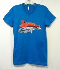 JEFF KOONS Limited Edition Blue Lobster Dolphin 2009 T-Shirt M NEW for sale  Shipping to South Africa