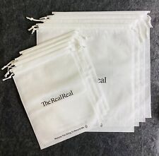 Bolsas de cubierta de polvo blancas reales, paquete de 8, para almacenamiento y viajes segunda mano  Embacar hacia Argentina