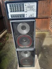 Mixer amp speakers for sale  SCUNTHORPE