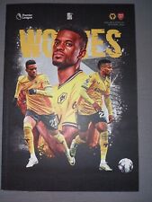 Wolves arsenal offficial for sale  BILSTON