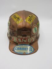 Vintage MSA Comfo-Cap Low Vein Miner Hard Hat Without Liner & Lots of Stickers for sale  Hollywood