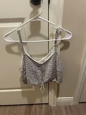 Cheetah cropped tank for sale  Columbia