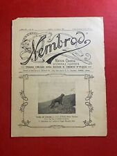 Nembrod 1925 rivista usato  Bologna