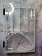 Used, Bass Pro Shops Large Size 11x 7 ” Clear Compartment Tackle Organizer for sale  Shipping to South Africa