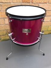 Used, Jasmin 12''x 10'' Floor tom with Legs for Junior drum kit - Fuchsia Purple for sale  Shipping to South Africa