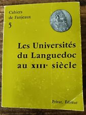 Livre universités languedoc d'occasion  Dijon