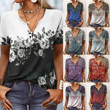 ladies short blouses sleeve for sale  USA