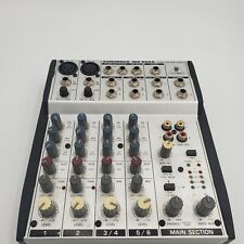 Behringer Eurorack MX 602A 6 Channel Compact Mixer Working. No Power Cable for sale  Shipping to South Africa