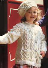 Knitting pattern girls for sale  BRIGHTON