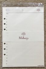 Vintage mulberry planner for sale  LEATHERHEAD