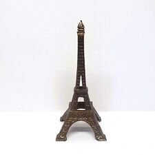 Estátua Torre Eiffel de metal modelo Paris França lembrança miniatura 5" tom bronze comprar usado  Enviando para Brazil
