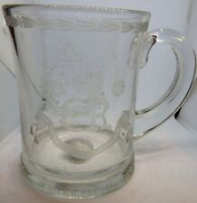 Edward VIII Accession (non) Coronation: Engraved Glass Tankard: by Thomas Goode: for sale  Shipping to South Africa