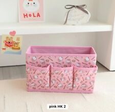 Caixa de armazenamento Hello Kitty organizador de cosméticos de mesa lona de bolso Sanrio comprar usado  Enviando para Brazil