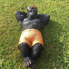 Gorilla rnament garten gebraucht kaufen  Versand nach Germany