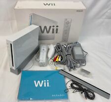 Consola de juegos Nintendo Wii RVL-S-WD Shiro caja completa probada excelente versión japonesa. segunda mano  Embacar hacia Argentina