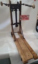 Barn Beam Post Drill Press Boring Machine Old Farm Tool Antique Patent 1872 for sale  Shipping to Canada