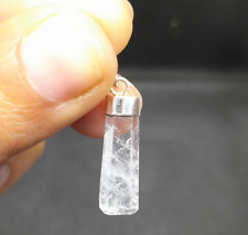 Natural Goshenite 925 Sterling Silver Gemstone Rear Crystal Handmade Pendant for sale  Shipping to South Africa