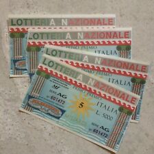 Lotto biglietti lotteria usato  Potenza Picena