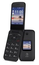 Teléfono abatible negro Alcatel SMARTFLIP 4052R 4G LTE AT&T + GSM caja abierta, usado segunda mano  Embacar hacia Mexico