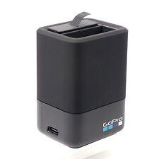 Carregador de bateria duplo GoPro original genuíno para GoPro HERO7 HERO6 HERO5 preto comprar usado  Enviando para Brazil