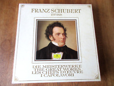 Schubert - The Great Works / Fournier / Fonda etc / DG 2740 188 Ed1 16LP 1977 QUASE PERFEITO comprar usado  Enviando para Brazil