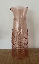 Pink plastic carafe for sale  CHATHAM