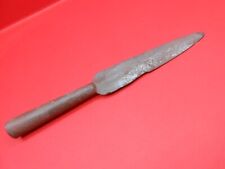 Old Antique Original Spear Head Blacksmith Hand Forge Solid Iron   for sale  Shipping to South Africa