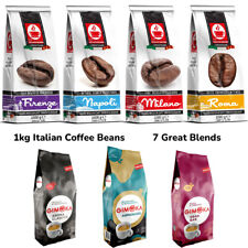 1KG ITALIAN BLEND ROASTED COFFEE BEANS: INTENSO, FINE and CREMA INTENSO, NAPOLI for sale  Shipping to South Africa