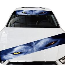 Adesivo adesivo impermeável 130X21cm 3D olho de lobo para pára-brisa dianteiro de carro  comprar usado  Enviando para Brazil
