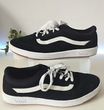 Used, Vans Cruze Too 2 ComfyCush Mens Trainers UK 9 EU 43 Black White Canvas RRP £75 for sale  Shipping to South Africa