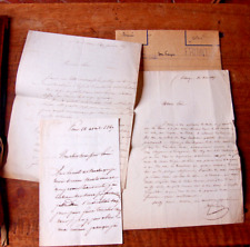 Lot letters from d'occasion  Expédié en Belgium