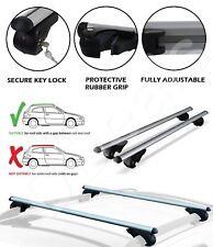 Used, Aluminium Car Roof Bars Rails Racks Carrier Lockable Rail For MG ZS 2017 Onwards for sale  Shipping to South Africa