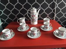 Fine Bone China Tea Set With Teapot Elizabethan Summer Glory Antique Collectable for sale  GLASGOW