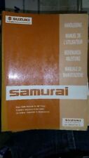 Suzuki samurai betriebsanleitu gebraucht kaufen  Trebbin