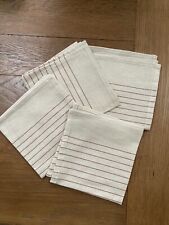 Neat striped napkins for sale  READING