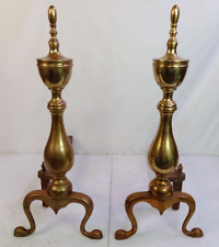 Vintage brass andirons for sale  Allen