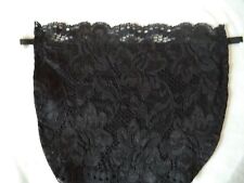 Black lace modesty for sale  MIDDLESBROUGH