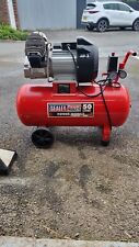 Sealey compressor 50ltr for sale  BURY ST. EDMUNDS