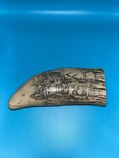 Scrimshaw whale tooth for sale  Bensalem