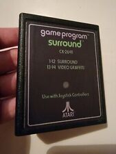 41 cartucho de programa de videogame Surround (Atari 2600, 1977 Gatefold) Cx2641 comprar usado  Enviando para Brazil