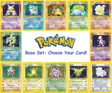 1999 Pokemon Base Set: Choose Your Card! All Pokemon Available!  myynnissä  Leverans till Finland