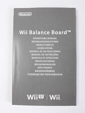 Manual Manuel Fashion Job Nintendo Wii U Balance Board Europeu, usado comprar usado  Enviando para Brazil