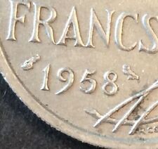 Francia - Moneda rara y muy bonita de 100 francos 1958 búho (1), usado segunda mano  Embacar hacia Argentina