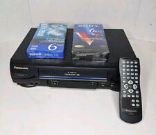 Panasonic PV-V4022 VCR Omnivision Reproductor VHS 4 Cabezales Línea Azul Probado con Control Remoto segunda mano  Embacar hacia Argentina
