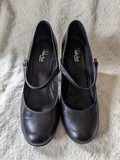 Black block heel for sale  CAERPHILLY