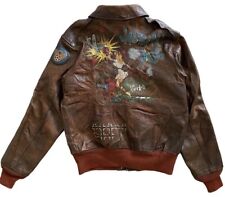 Flight jacket leather for sale  Orem