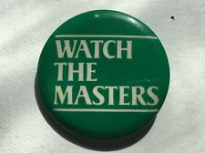 Watch masters tournament for sale  Howard