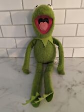 Vintage plush Kermit The Frog a Jim Henson Doll By Fisher Price Toys 1981  for sale  Shipping to South Africa
