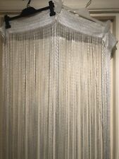 white string curtain for sale  LONDON