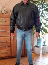 alpha lederjacke gebraucht kaufen  Werdohl